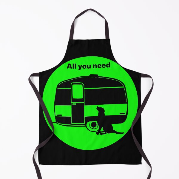 Item preview, Copy of ALL YOU NEED A DOG A CARAVAN LIME2 designed and sold by Marni Scofidio Desi9ns.