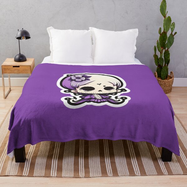 Item preview, Cute Chibi Skeleton SkullGirl designed and sold by RoboRembrandt.