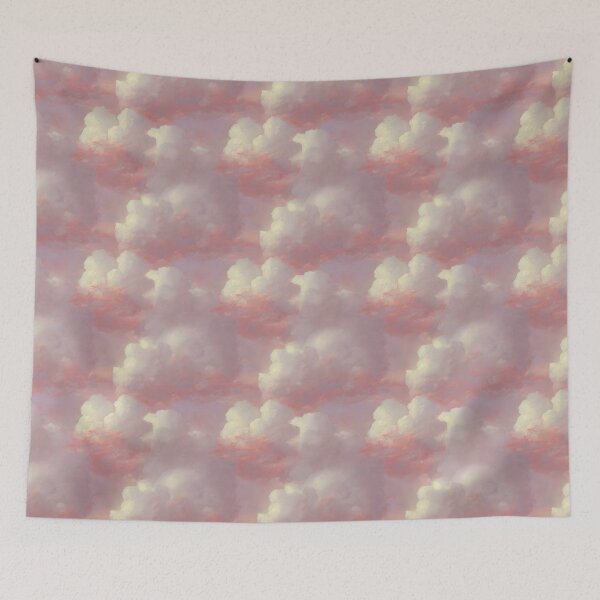 Item preview, Abstract Pink Clouds in Baroque Painting Style designed and sold by cvt01.