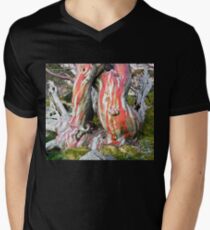 The Belly Button Tree Men's V-Neck T-Shirt