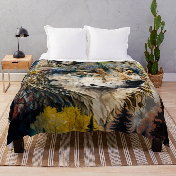 Item preview, lobo boscoso designed and sold by Dawn van Doorn.