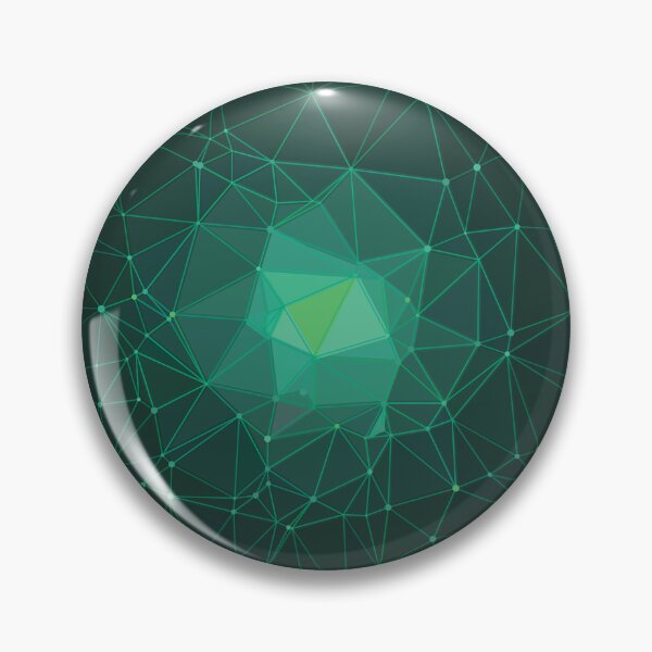 Item preview, Abstract Low Poly With Green Color  designed and sold by JenTrinhArt.