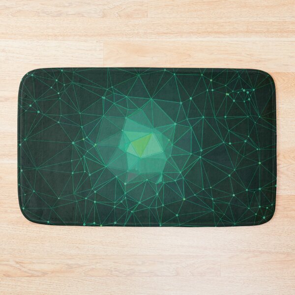 Item preview, Abstract Low Poly With Green Color  designed and sold by JenTrinhArt.