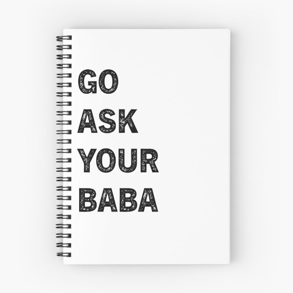 Item preview, go ask your baba   designed and sold by axoniej.