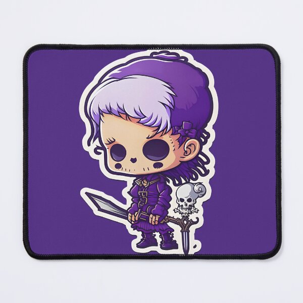 Item preview, Cute Chibi Skeleton Adventurer SkullGirl designed and sold by RoboRembrandt.