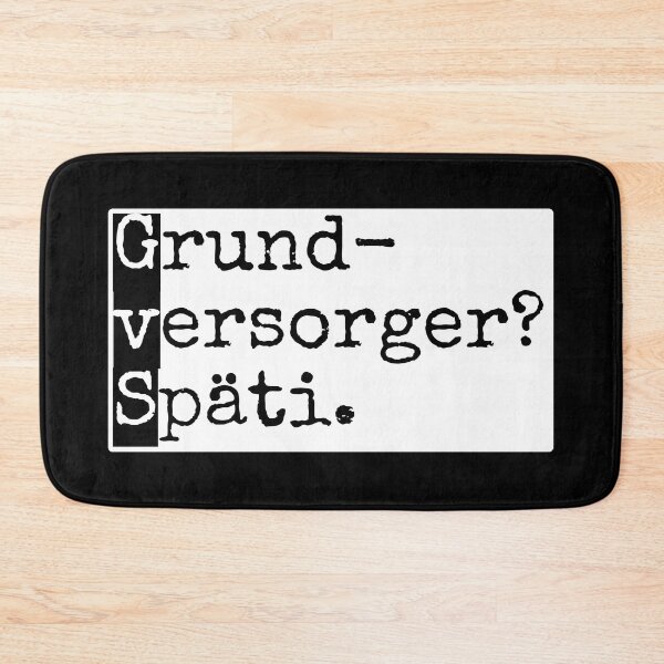 Item preview, primary care? late GvS Berlin with humor funny saying designed and sold by Marcel Wirth.
