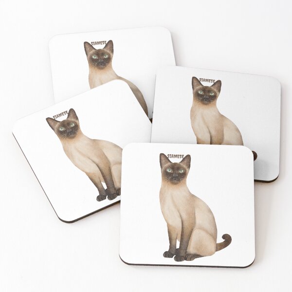 Item preview, Siamese Cat designed and sold by Abdessamad  HAFIANI ⭐⭐⭐⭐⭐.