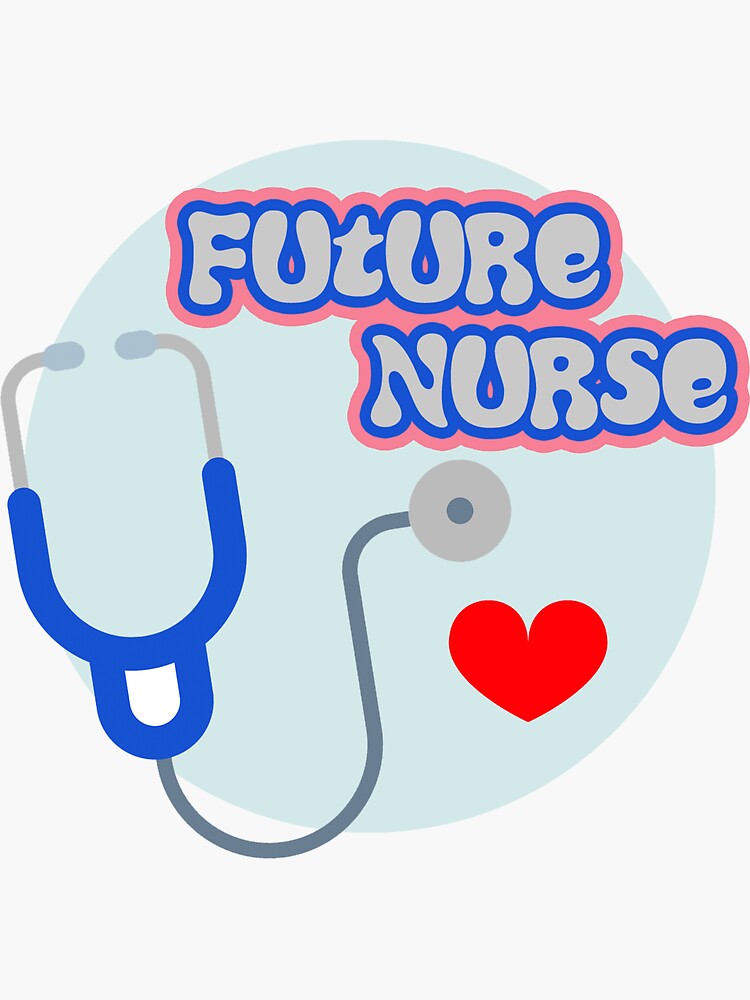 Future Nurse Sticker