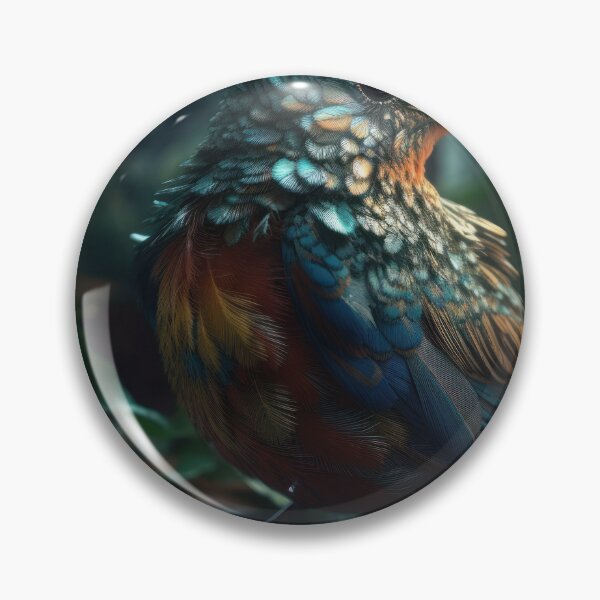 Item preview, Cute colorful bird with flowers designed and sold by TorriPhoto.