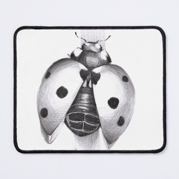 Item preview, Chinita or ladybug in black and gray designed and sold by ItaloAntonio.
