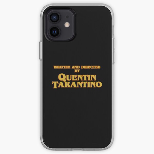 WRITTEN AND DIRECTED BY QUENTIN TARANTINO (ORIGINAL) iPhone Soft Case