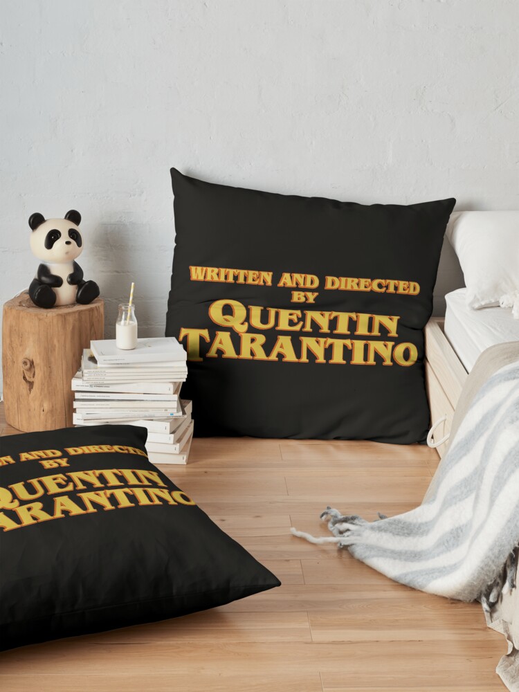 Alternate view of WRITTEN AND DIRECTED BY QUENTIN TARANTINO (ORIGINAL) Floor Pillow