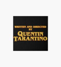 Lámina de exposición Escrito y dirigido por Quentin Tarantino.