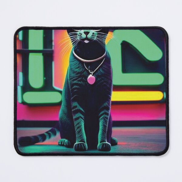 Item preview, cat daddy black cat vintage eighties style cat retro designed and sold by Batiz.