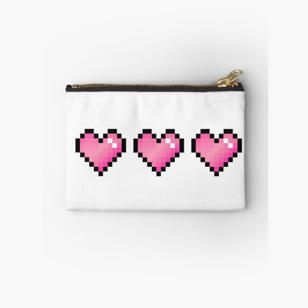 Item preview, Pink Pixel Hearts designed and sold by Kawaii-Crafts.