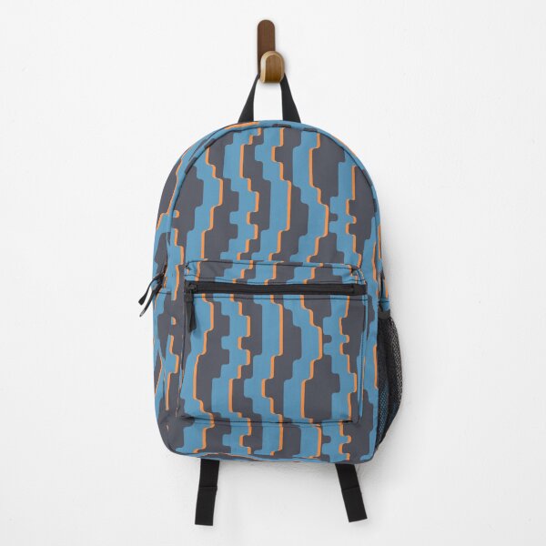 Item preview, Blue Funky Line Pattern designed and sold by Kt Designs.