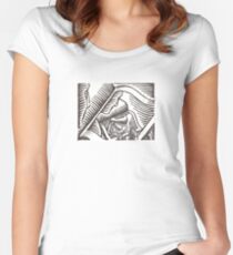 Meditation Women's Fitted Scoop T-Shirt