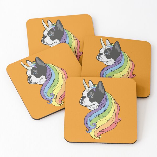Item preview, Frenchie Unicorn rainbow bull dog designed and sold by boec gear.