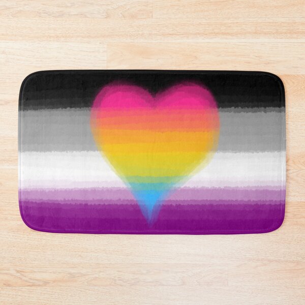 Item preview, Watercolor Asexual Panromantic Pride Flag designed and sold by Sum-Thangs.