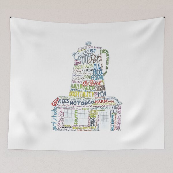 Item preview, Ole Brook - Brookhaven, Mississippi Landmark Art designed and sold by knotaway.