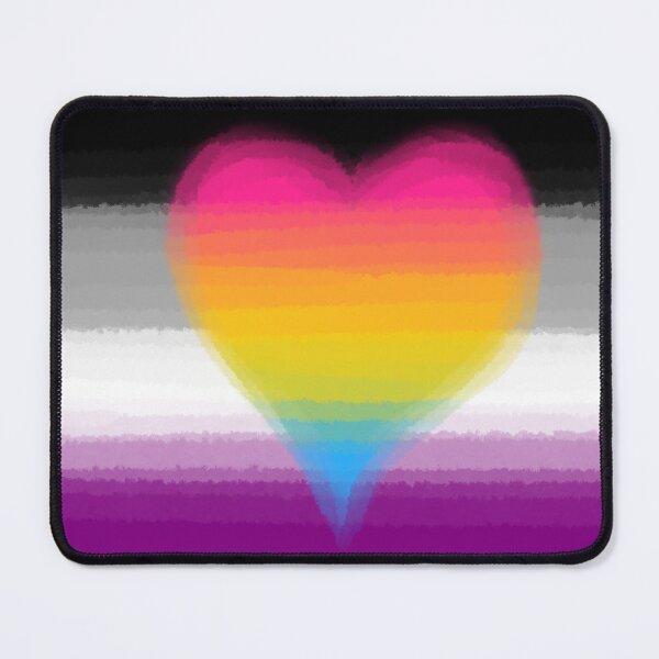 Item preview, Watercolor Asexual Panromantic Pride Flag designed and sold by Sum-Thangs.