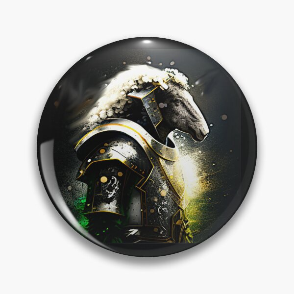 Item preview, Sheep Knight - Sarge designed and sold by Highlandkings.