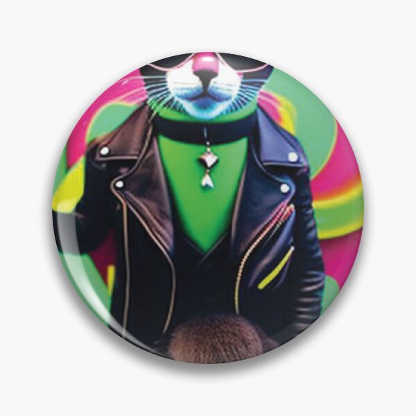 Item preview,  cat daddy black cat vintage eighties style cat retro designed and sold by Batiz.