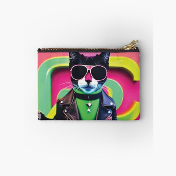 Item preview,  cat daddy black cat vintage eighties style cat retro designed and sold by Batiz.