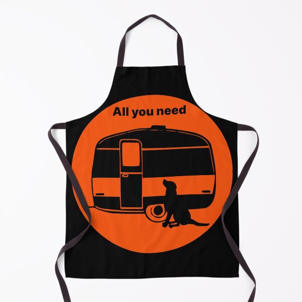 Item preview, ALL YOU NEED A DOG A CARAVAN ORANGE2 designed and sold by Marni Scofidio Desi9ns.