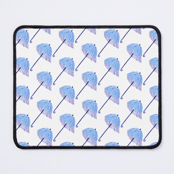 Item preview, Multiple Blue Parasols designed and sold by Renata Kaminker.