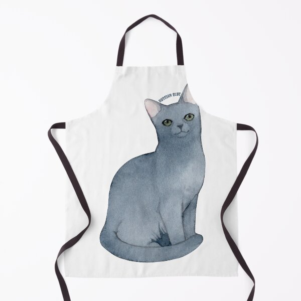 Item preview, Russian Blue Cat designed and sold by Abdessamad HAFIANI ⭐⭐⭐⭐⭐.