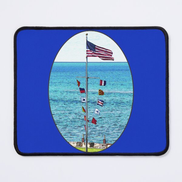 Item preview, Boating Flags on the Water designed and sold by pawsinprofile.