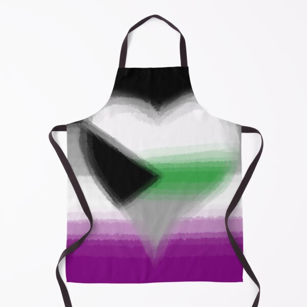 Item preview, Watercolor Asexual Demiromantic Pride Flag designed and sold by Sum-Thangs.