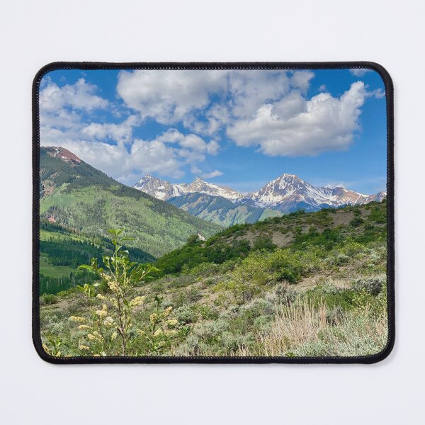Item preview, Snowmass village mountains designed and sold by Audrey Krüger.