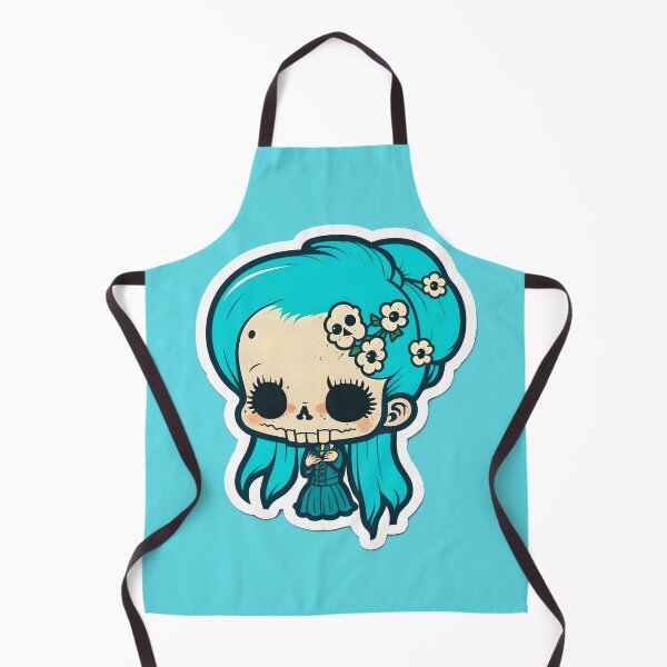 Item preview, Cute Chibi SkullGirl designed and sold by RoboRembrandt.