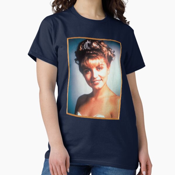 Vista previa del artículo con la obra «Retrato de la escuela secundaria Twin Peaks Laura Palmer Rosy Glow», diseñado y vendido por FifthSun.