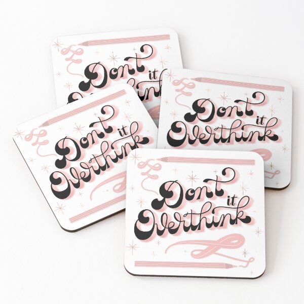 Item preview, Don't Overthink It designed and sold by Sandra Brezina.