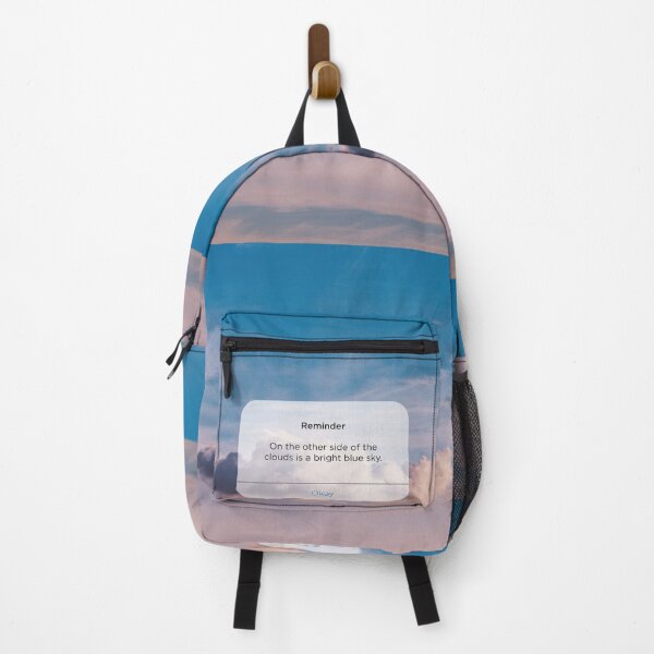 Item preview, On the other side of clouds is a bright blue sky motivational quote designed and sold by illustratiff.