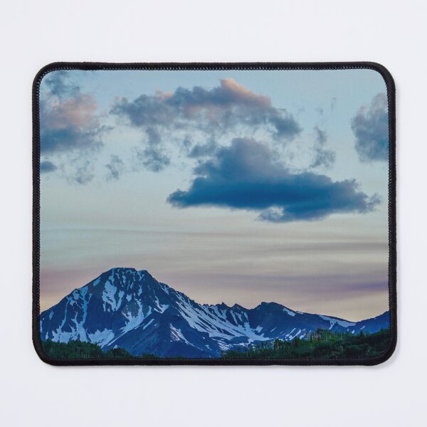 Item preview, Snowmass Village mountain peak at sunset designed and sold by Audrey Krüger.