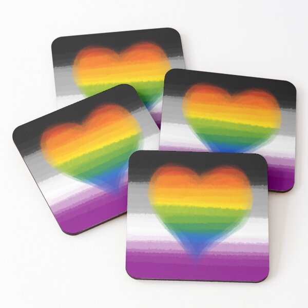 Item preview, Watercolor Asexual Homoromantic Pride Flag designed and sold by Sum-Thangs.