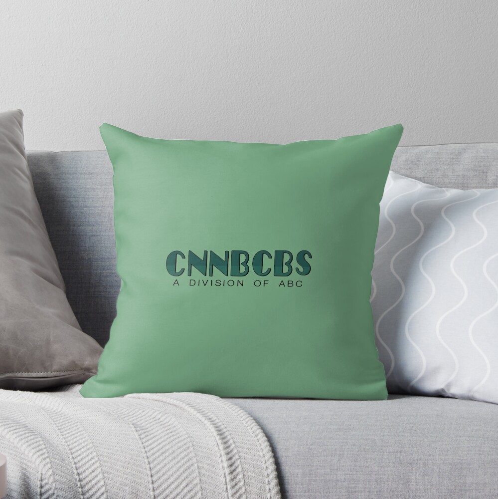 CNNBCBS Throw Pillow for Sale by REALsaintpetty