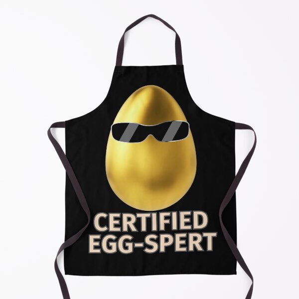 Item preview, Certified Eggspert Happy Easter Egg Cute Funny Easter Egg Hunt Golden Egg Sunglasses designed and sold by CarantinedChaos.