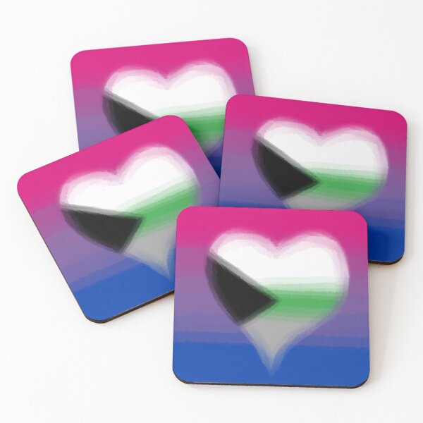 Item preview, Watercolor Bisexual Demiromantic Pride Flag designed and sold by Sum-Thangs.