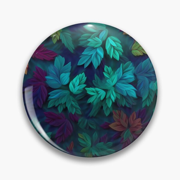 Item preview, Aqua Turquoise Foliage Leafy Leaves  designed and sold by Manafold.