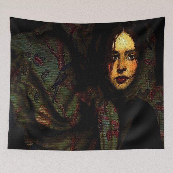 Item preview, Le Foulard woman portrait designed and sold by timelessfancy.