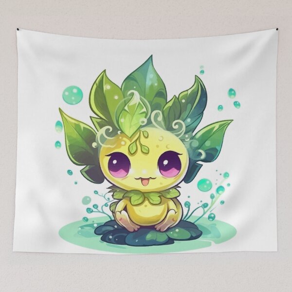 Item preview, leaf-crowned pikachu designed and sold by indole.