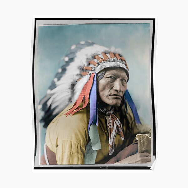 High Bear of the Lakota Sioux Poster