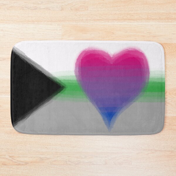 Item preview, Watercolor Demi-BiromanticPride Flag designed and sold by Sum-Thangs.