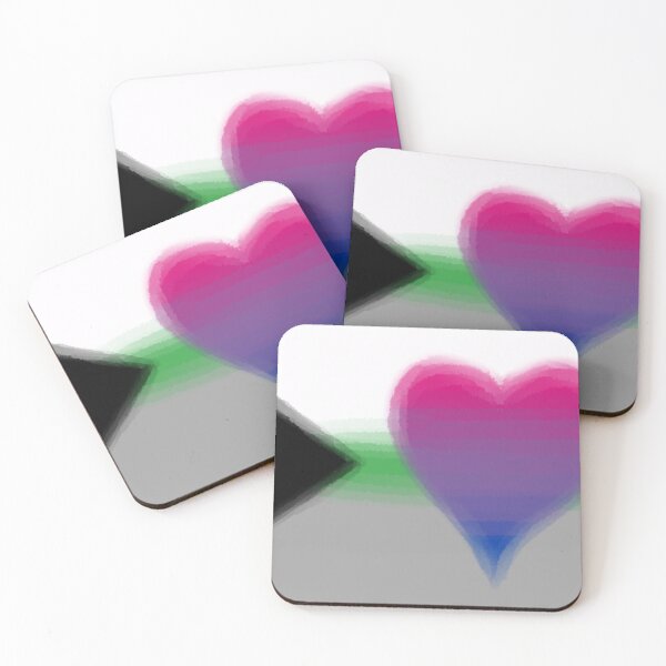 Item preview, Watercolor Demi-BiromanticPride Flag designed and sold by Sum-Thangs.