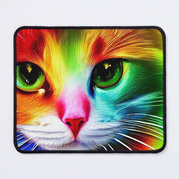 Item preview, Soob - Rainbow Cat Art designed and sold by ColorBombCats.